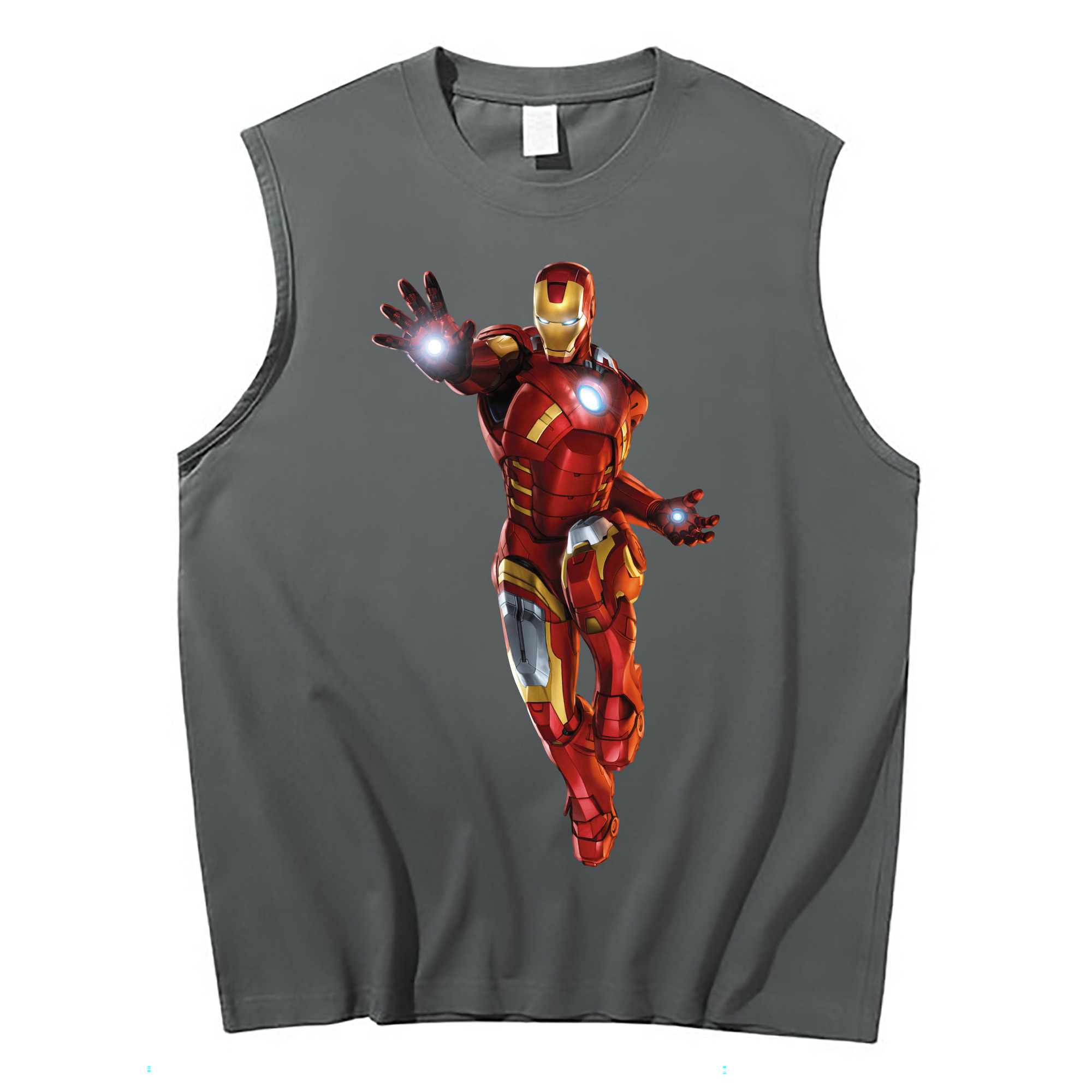 （画像用） アベンジャーズ The Avengers コットン100％タンクトップ（フロントプリント）